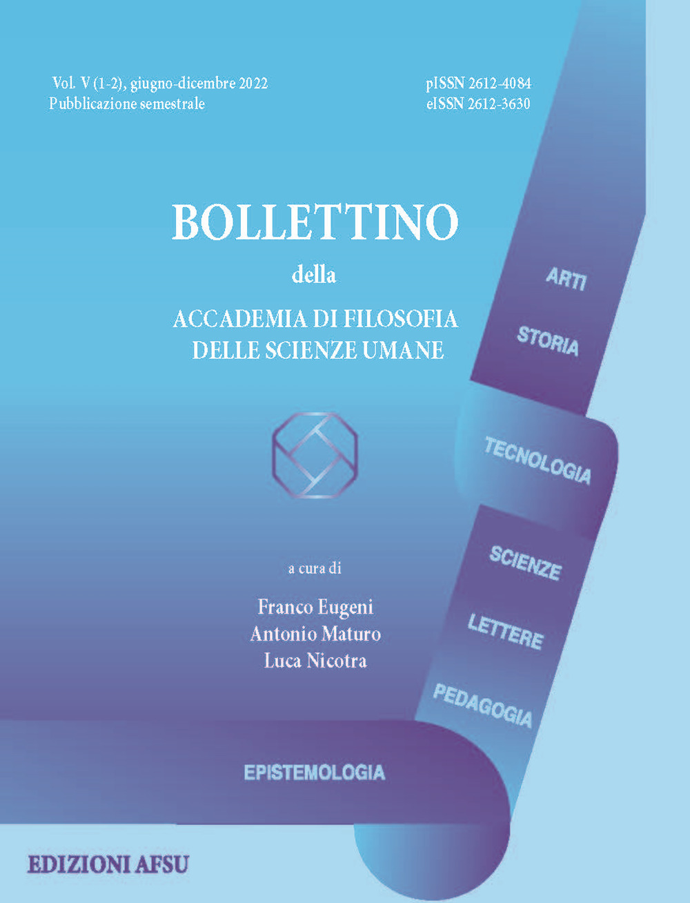 Bollettino della Accademia di filosofia delle scienze umane. Vol. 5/1-2