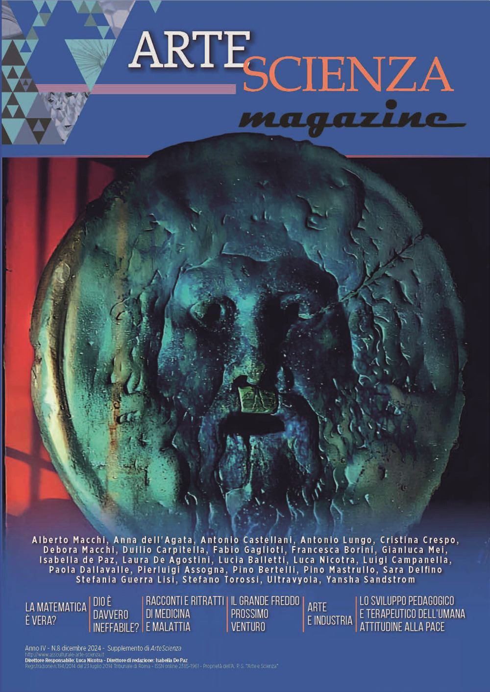 Arte e scienza magazine. Vol. 8