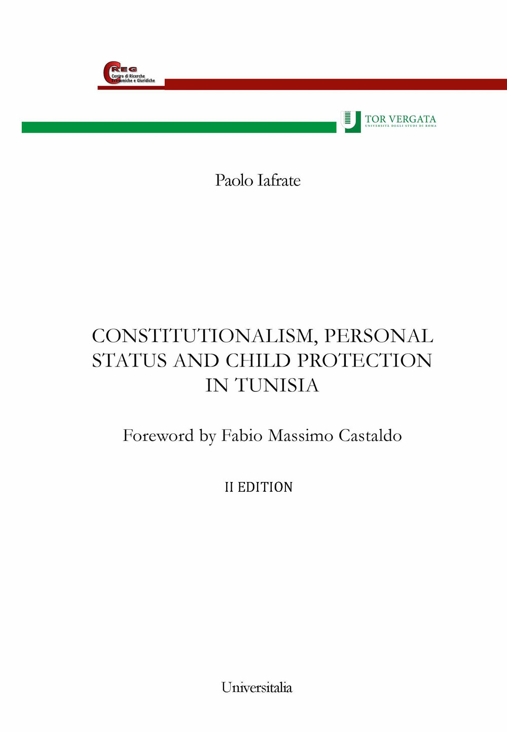 Constitutionalism, personal status and child protection in Tunisia