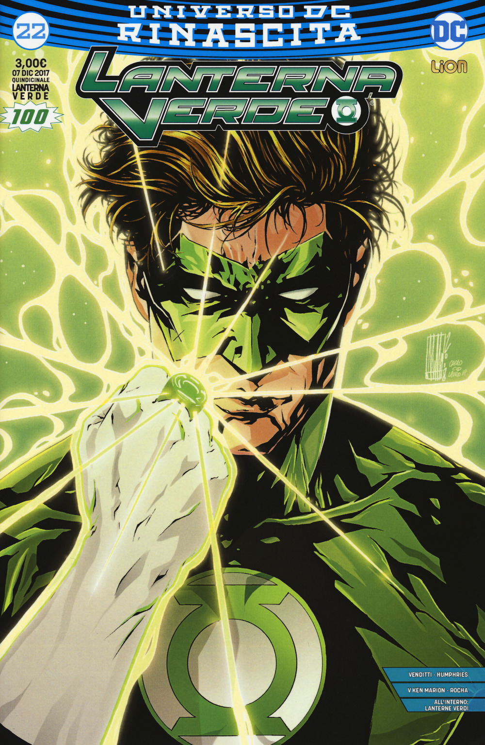 Rinascita. Lanterna verde. Variant. Vol. 22