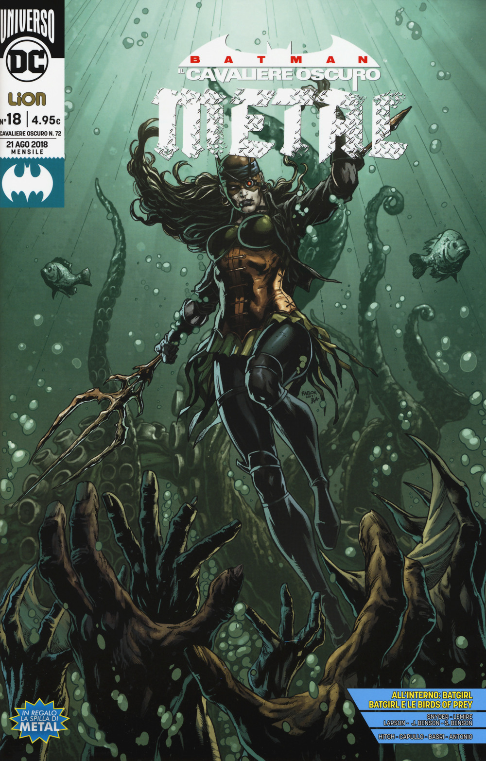 Metal. Batman. Il cavaliere oscuro. Variant. Vol. 18