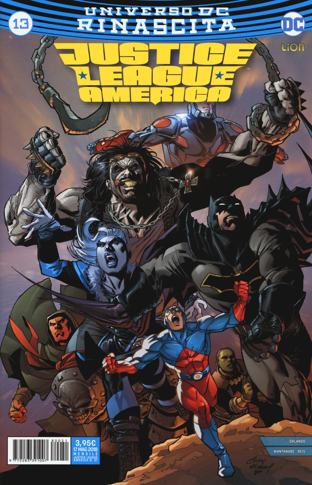 Rinascita. Justice League America. Vol. 13