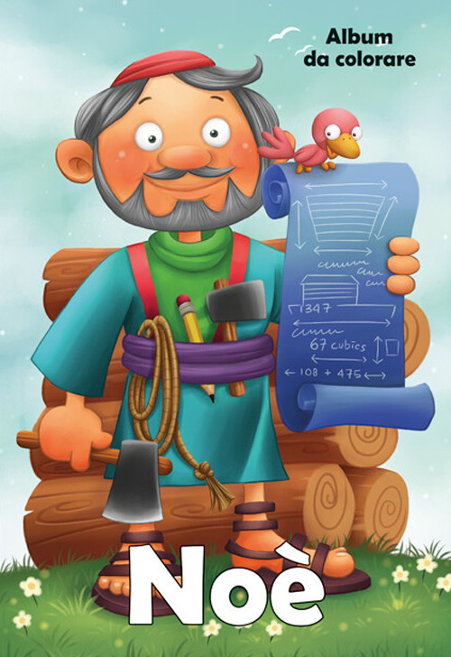 Noè. Album da colorare