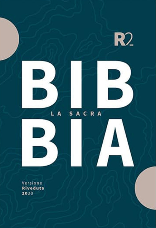 Bibbia R2. Versione riveduta 2020. Monti. Ediz. tascabile grigio smeraldo