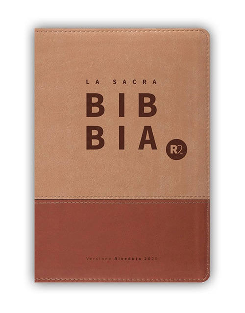 Bibbia R2. Versione riveduta 2020. Ediz. Tascabile bicolore marrone/ruggine