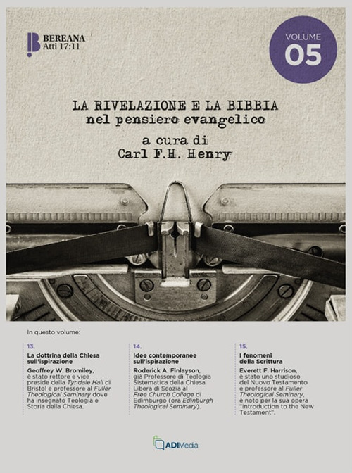 La rivelazione e la Bibbia. Vol. 5