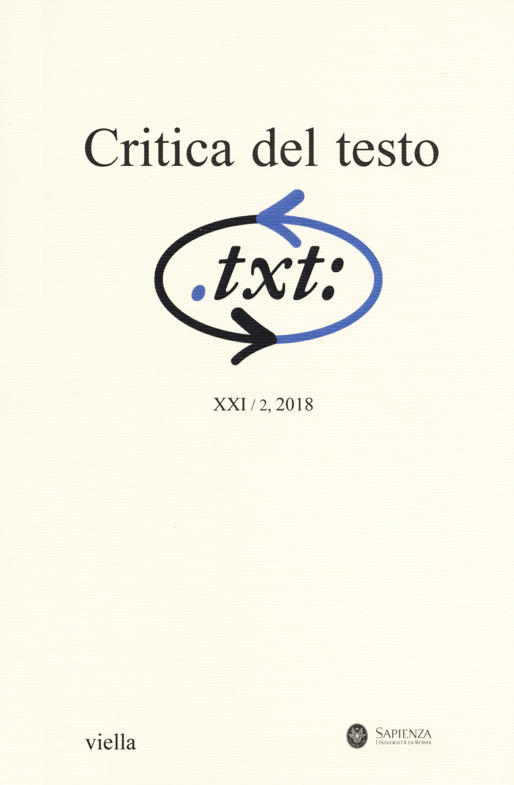Critica del testo. Vol. 2
