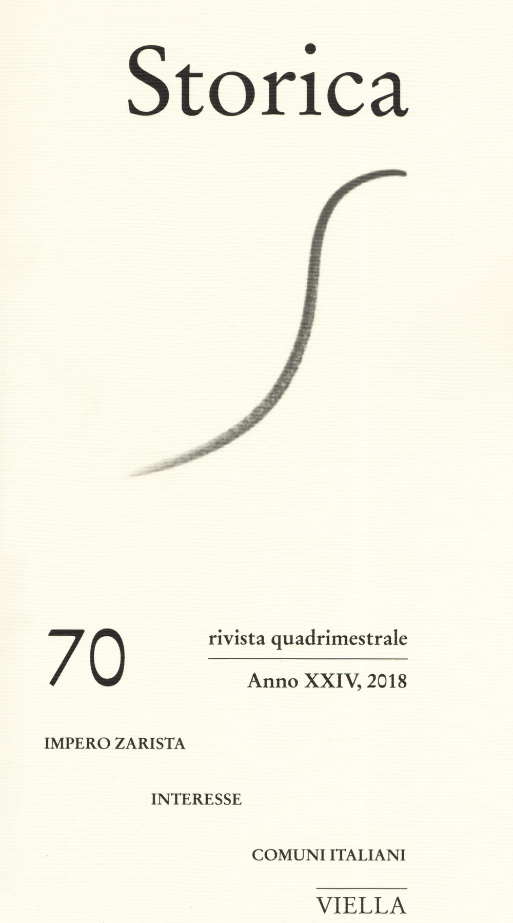 Storica. Vol. 70