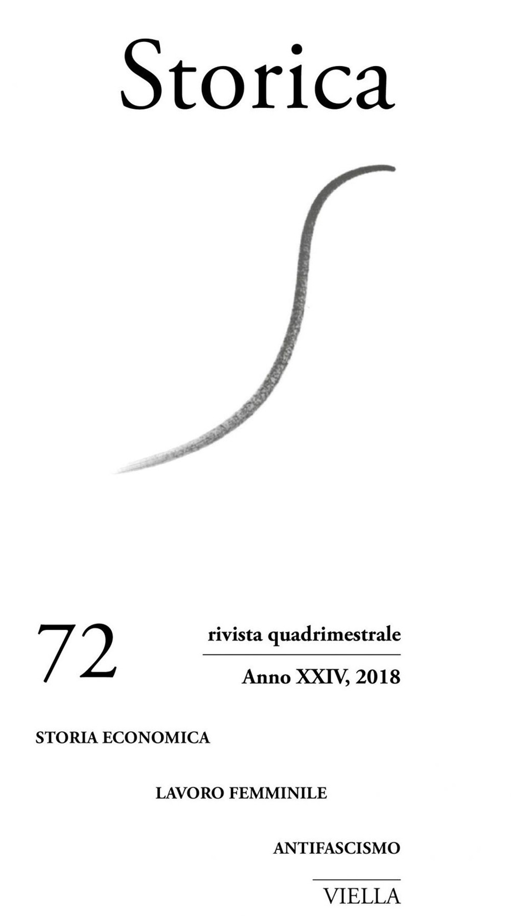 Storica. Vol. 72