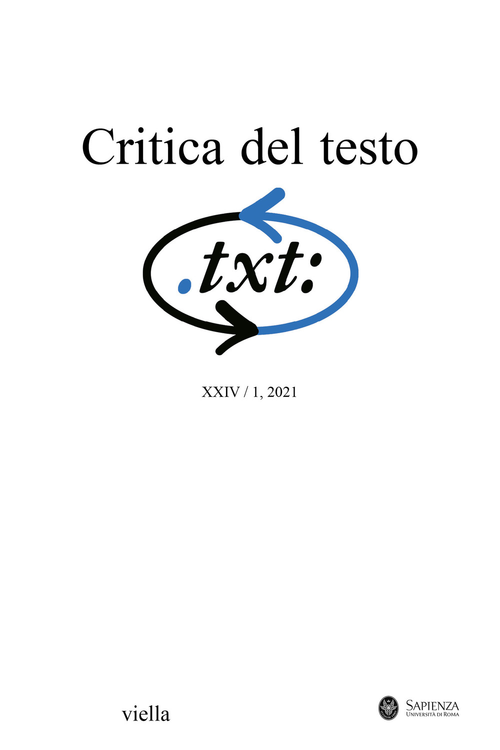 Critica del testo. Vol. 24