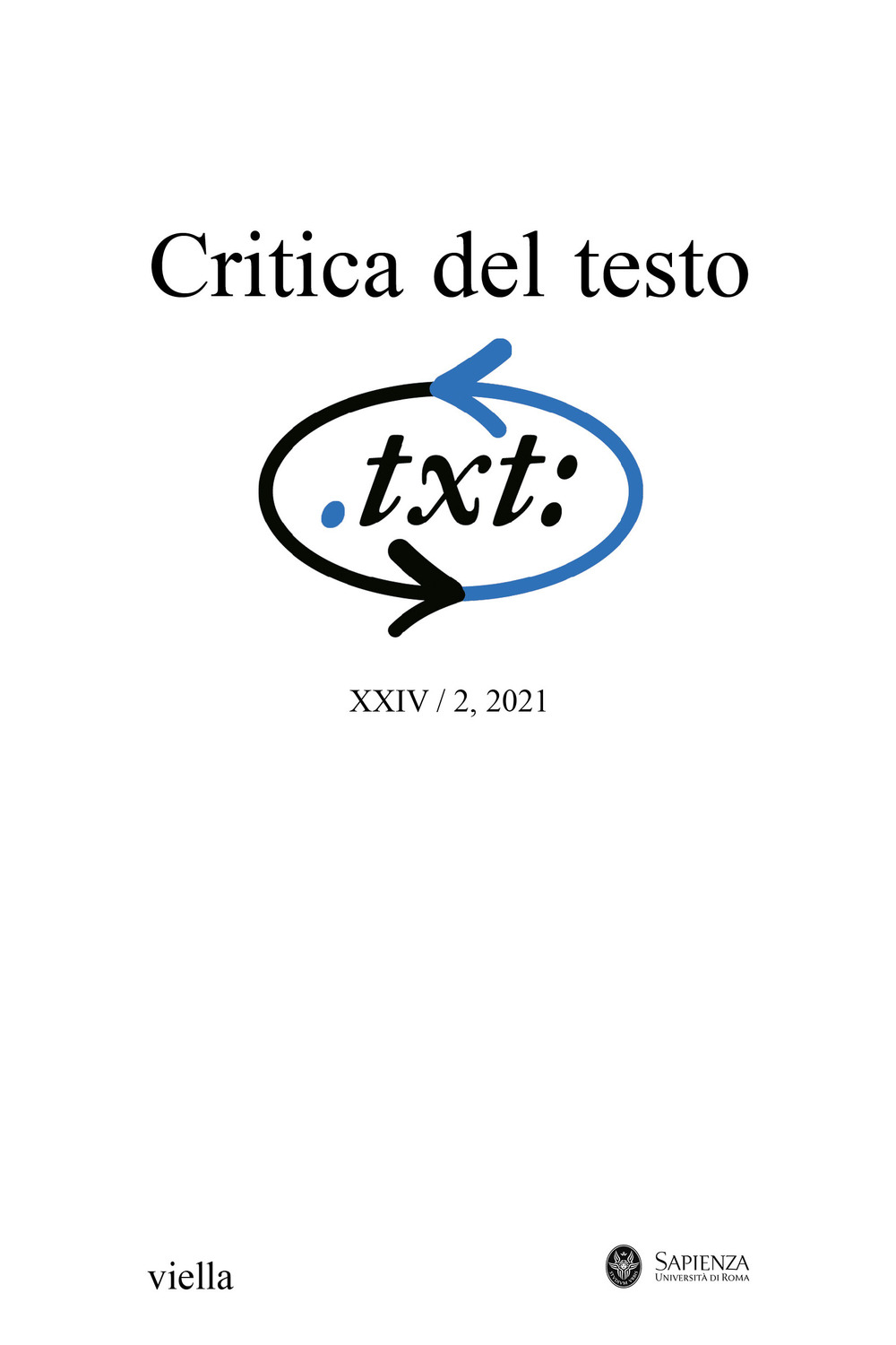 Critica del testo. Vol. 24/2