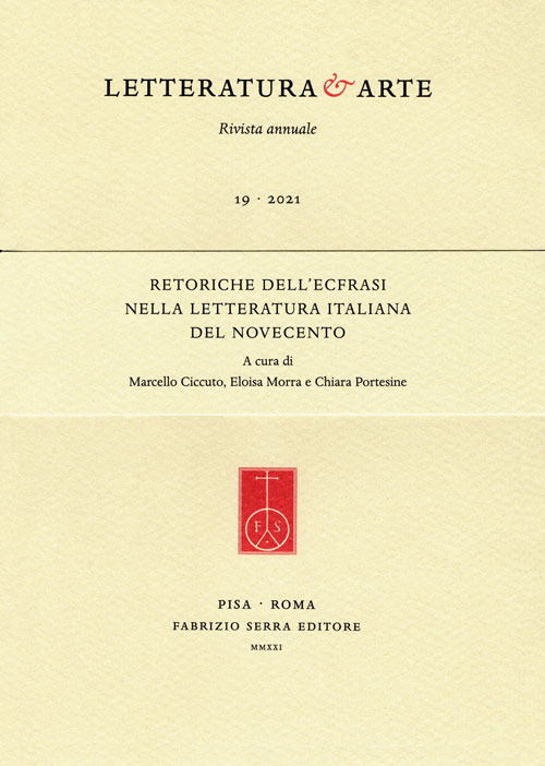 Retoriche dell’ecfrasi nella letteratura italiana del Novecento