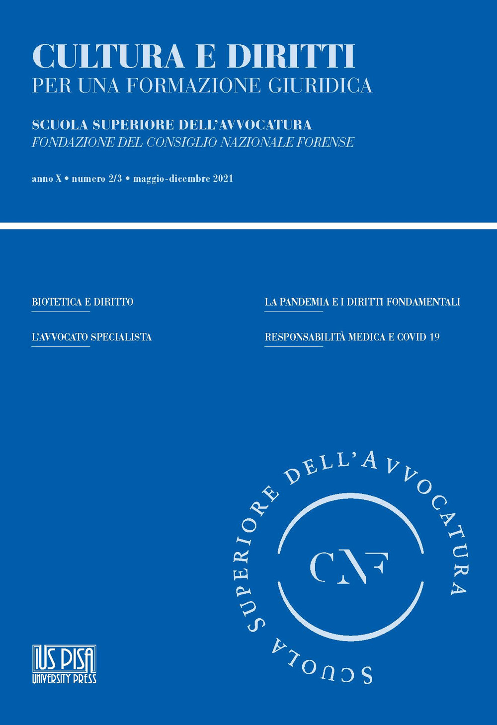 Cultura e diritti. Per una formazione giuridica. Vol. 2-3