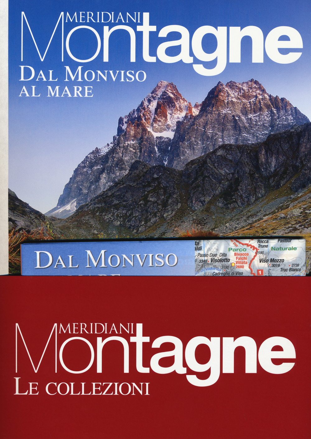 Dal Monviso al mare-Monti liguri. Con carta geografica ripiegata