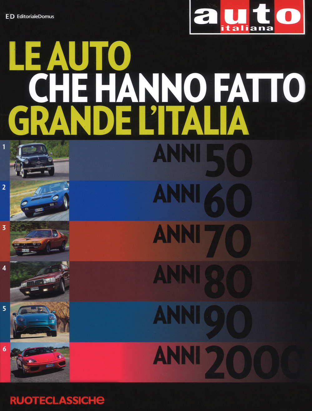Le auto che hanno fatto grande l'Italia. Quattroruote ruoteclassiche