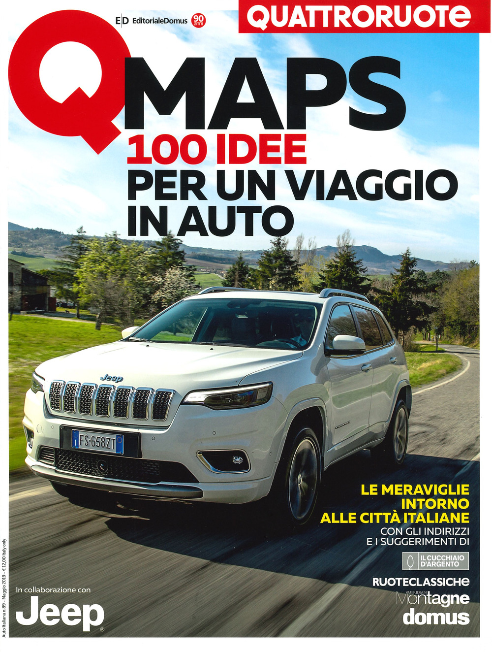 Qmaps Italia. 100 idee per un viaggio in auto. Quattroruote