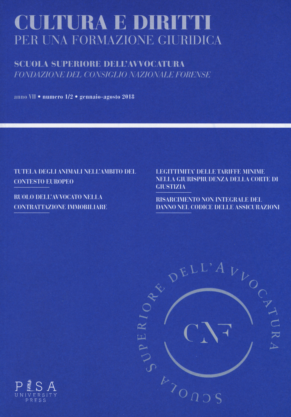 Cultura e diritti. Per una formazione giuridica. Vol. 1-2