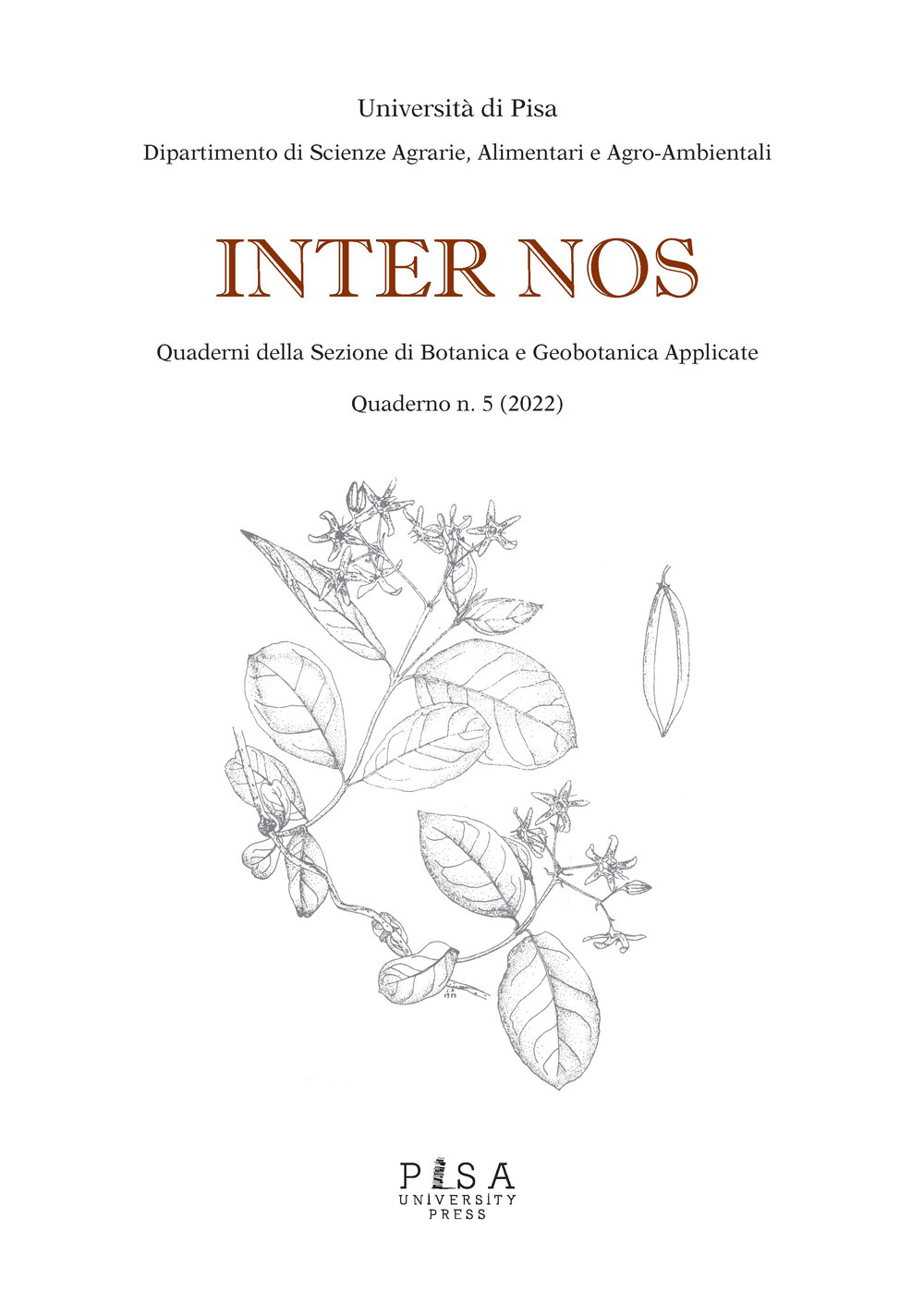 Inter nos. Quaderni della sezione di botanica e geobotanica applicate. Vol. 5