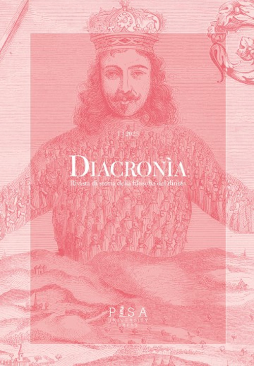 Diacronia. Rivista di storia della filosofia del diritto. Vol. 1