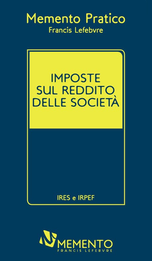 Imposte sul reddito delle società. IRES e IRPEF