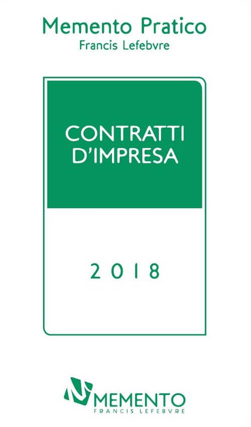 Contratti d'impresa 2018