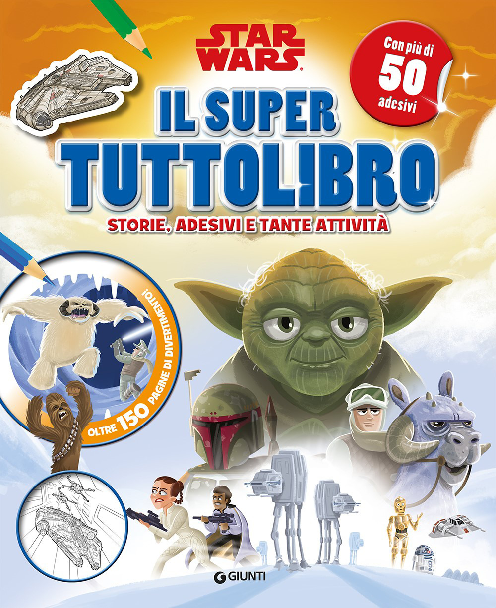 Il super tuttolibro. Star Wars. Con adesivi