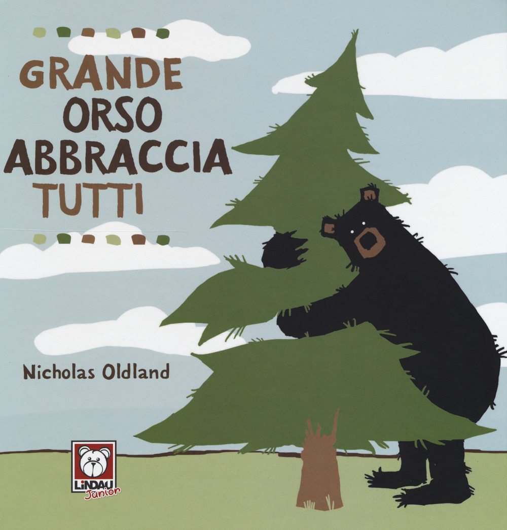 Grande orso abbraccia tutti