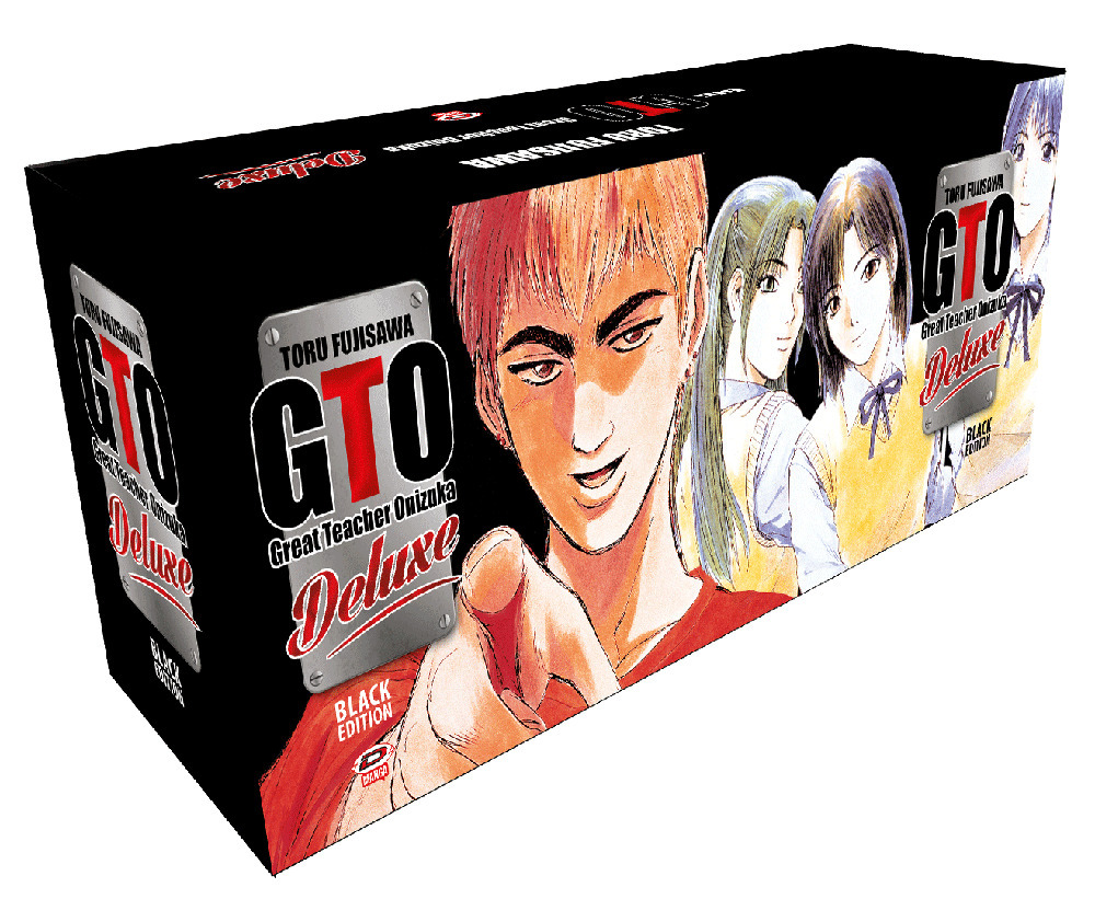 Big GTO deluxe. Black edition. Box. Vol. 1-13