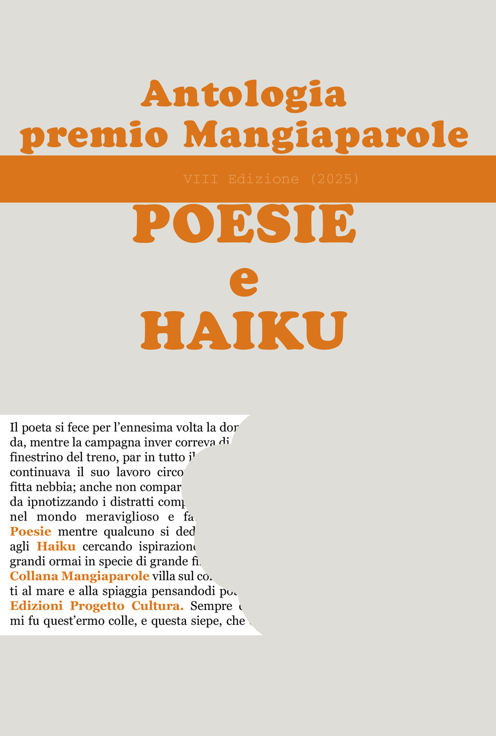 Antologia del premio Mangiaparole 2025. Poesie e haiku