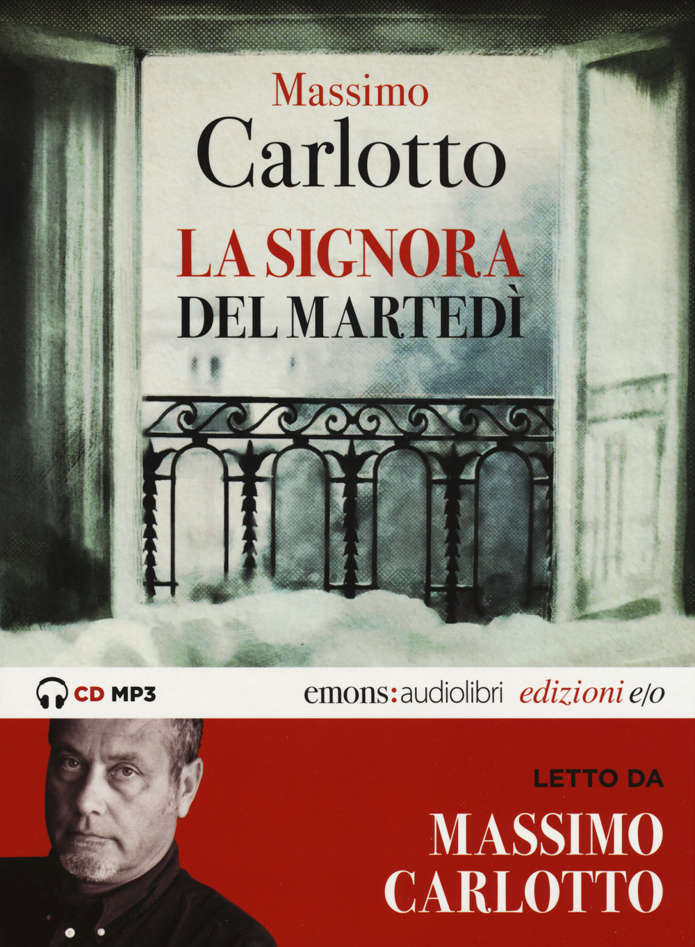 La signora del martedì letto da Massimo Carlotto. Audiolibro. CD Audio formato MP3