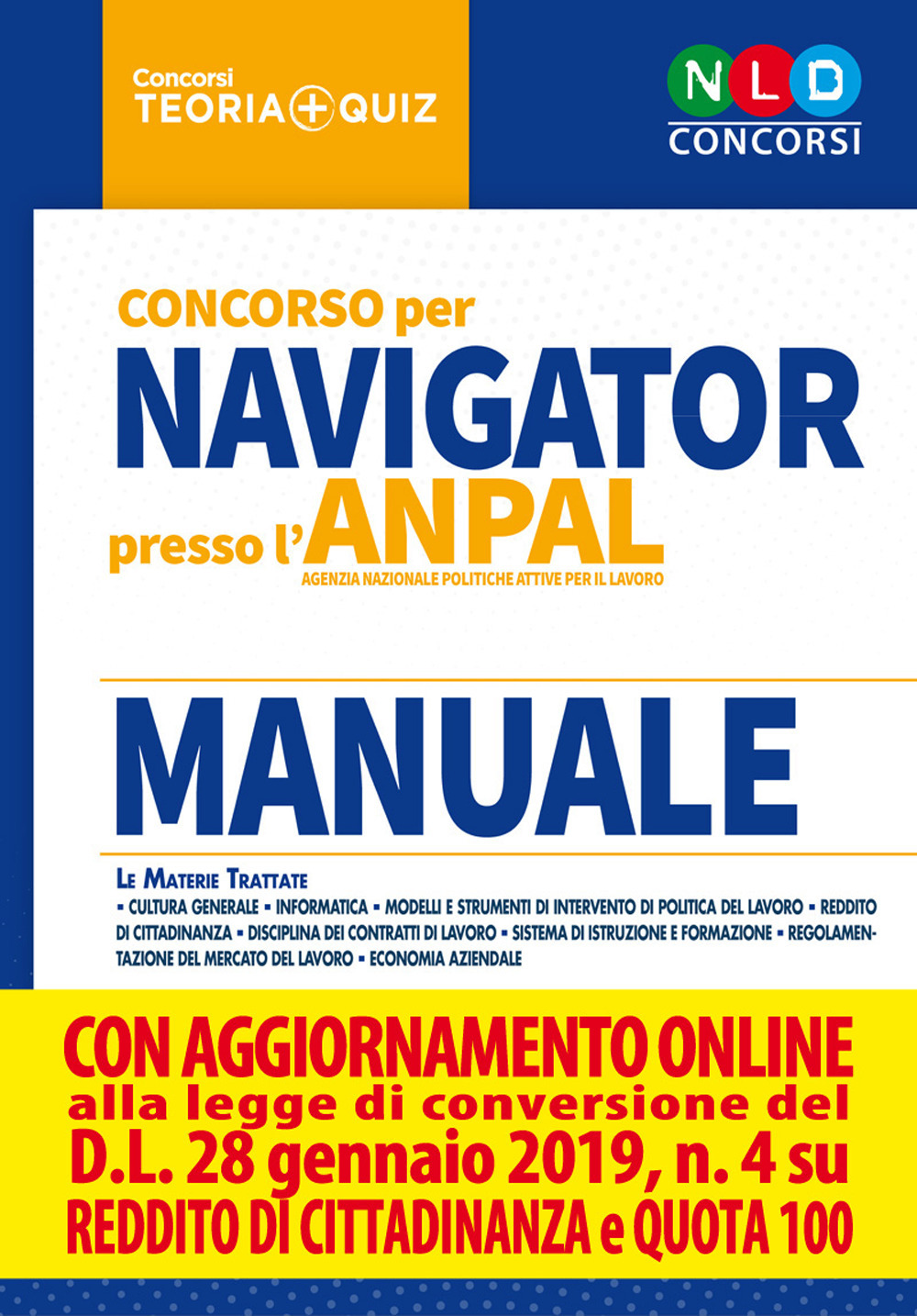 Concorso per Navigator presso l'ANPAL. Manuale