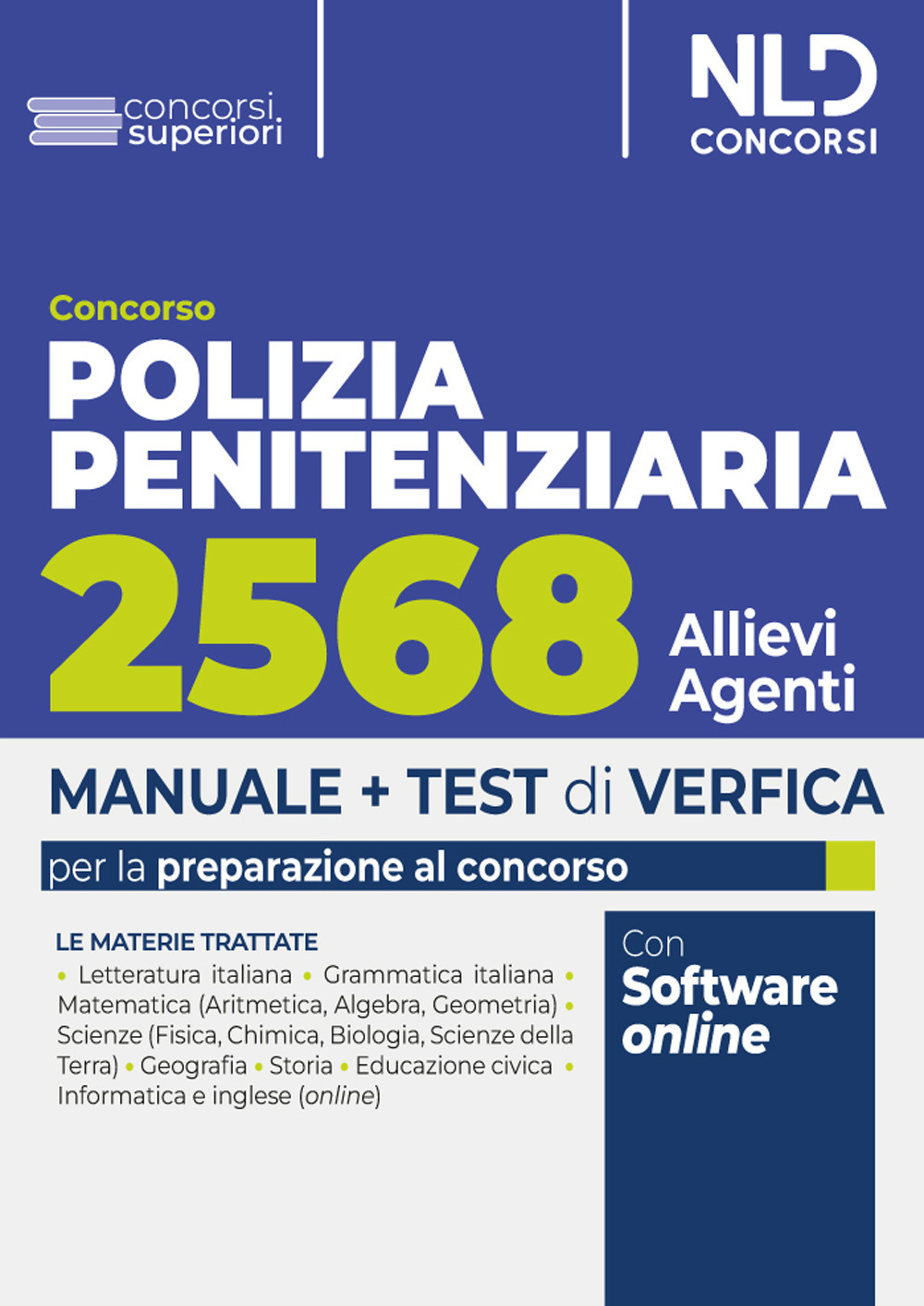 Concorso 2568 Agenti della Polizia Penitenziaria. Teoria + Quiz