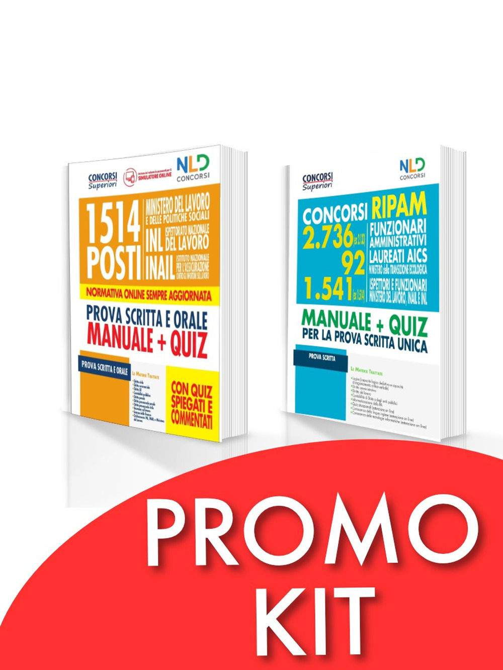 Kit concorso RIPAM 2736 (ex 2133) Funzionari amministrativi 2021. Manuale completo per la prova scritta-5000 quiz di logica RIPAM-Concorso 2133 funzionari amministrativi RIPAM: Manuale + quiz per la prova preselettiva
