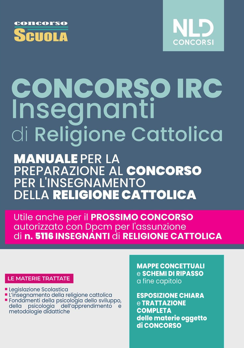 Concorso IRC. Insegnanti religione cattolica. Manuale per il concorso 2022
