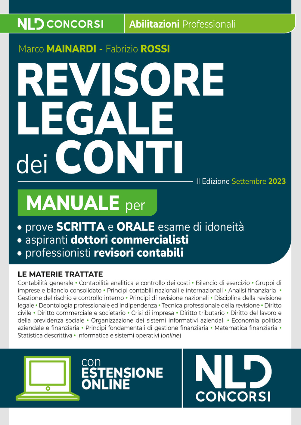 Manuale per revisore legale dei conti per la prova scritta e orale