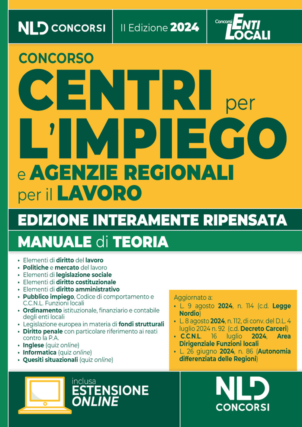 Manuale per i concorsi nei Centri per l'impiego e Agenzie Regionali per il Lavoro