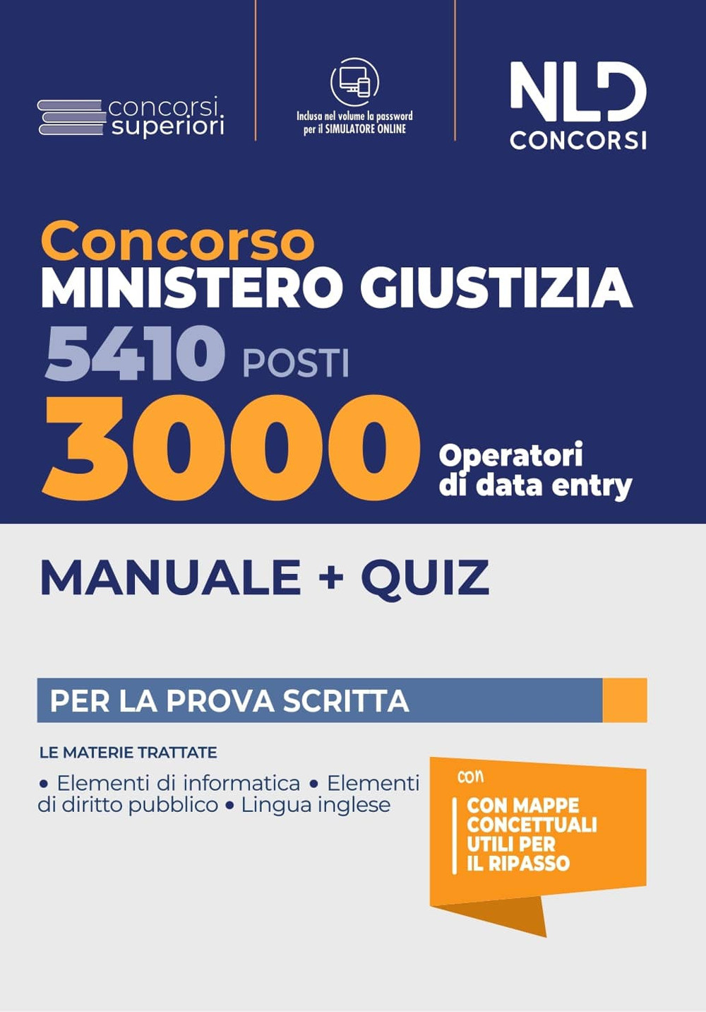 3000 posti data entry. Concorso 5410 Ministero Giustizia 2022