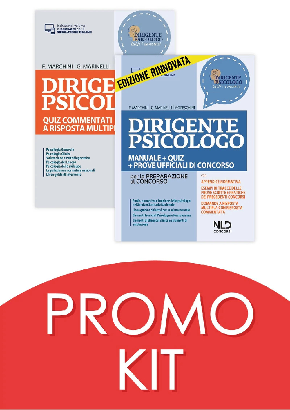 Kit Dirigente psicologo. Manuale + quiz per la preparazione al concorso 2022-Quiz commentati a risposta multipla