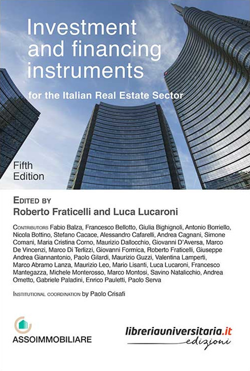 Investment and financing instruments for the italian real estate sector