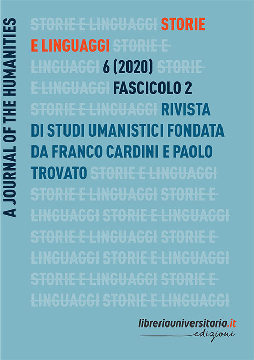 Storie e linguaggi. Rivista di studi umanistici. Vol. 2