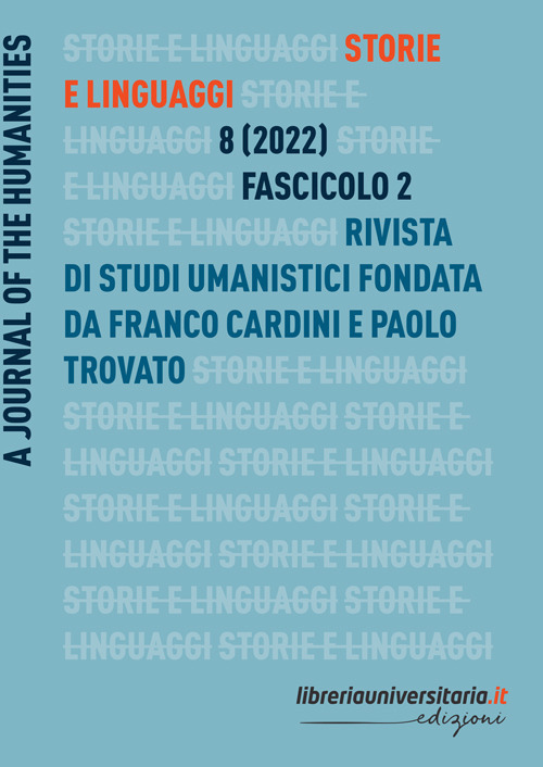 Storie e linguaggi. Rivista di studi umanistici. Vol. 2