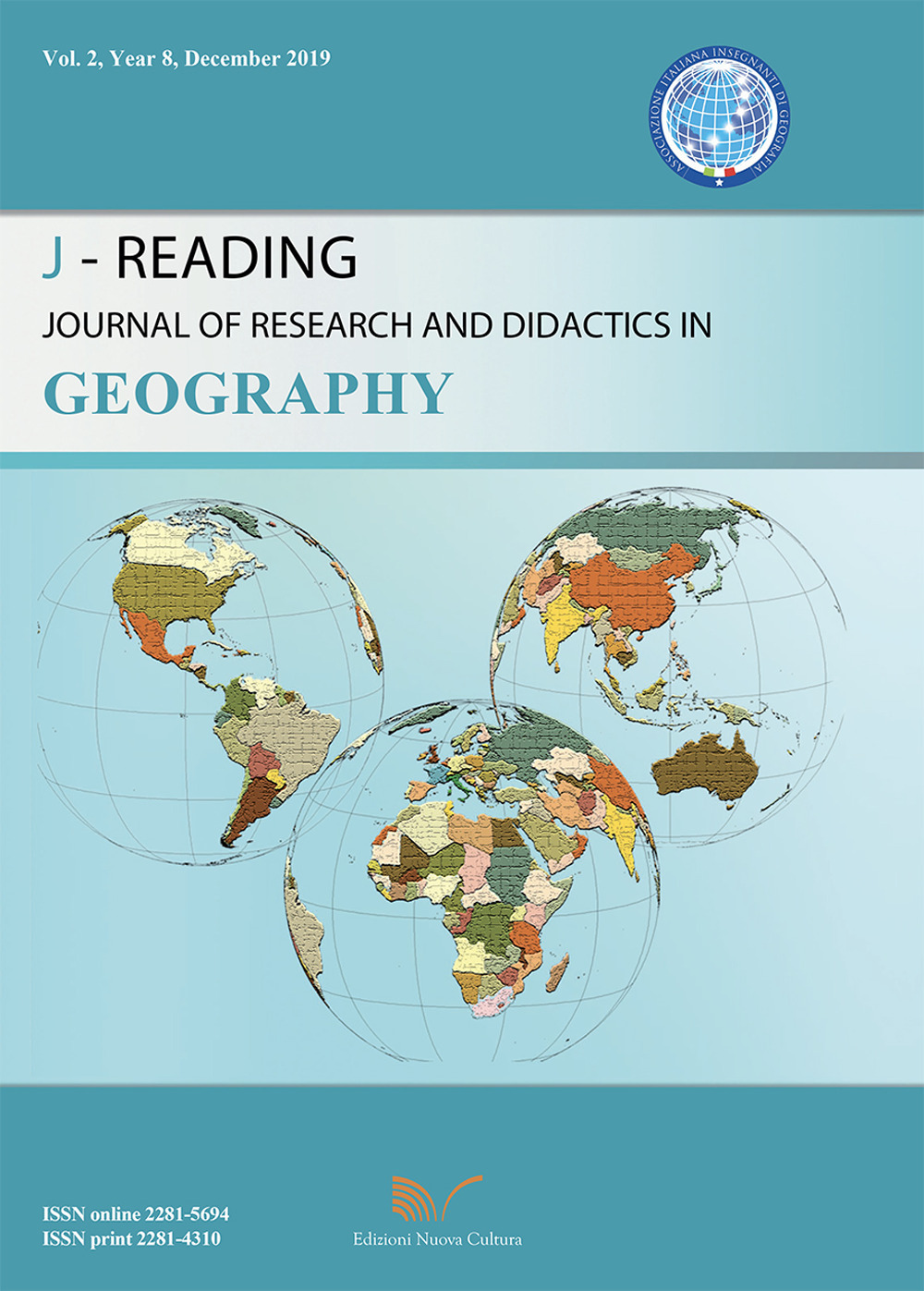 J-Reading. Journal of research and didactics in geography. Vol. 2
