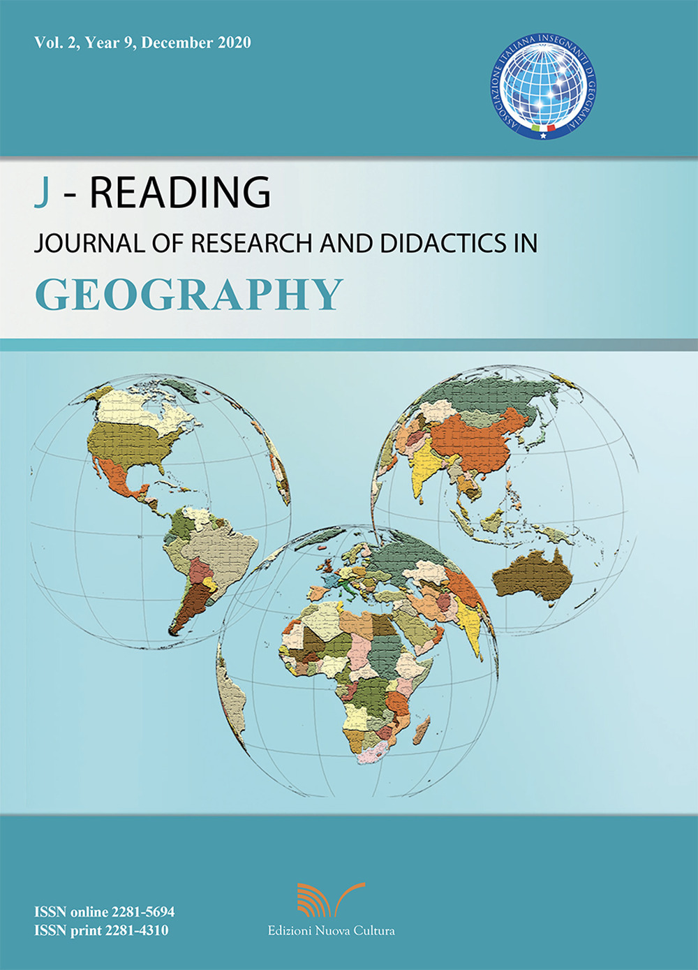 J-Reading. Journal of research and didactics in geography. Vol. 2
