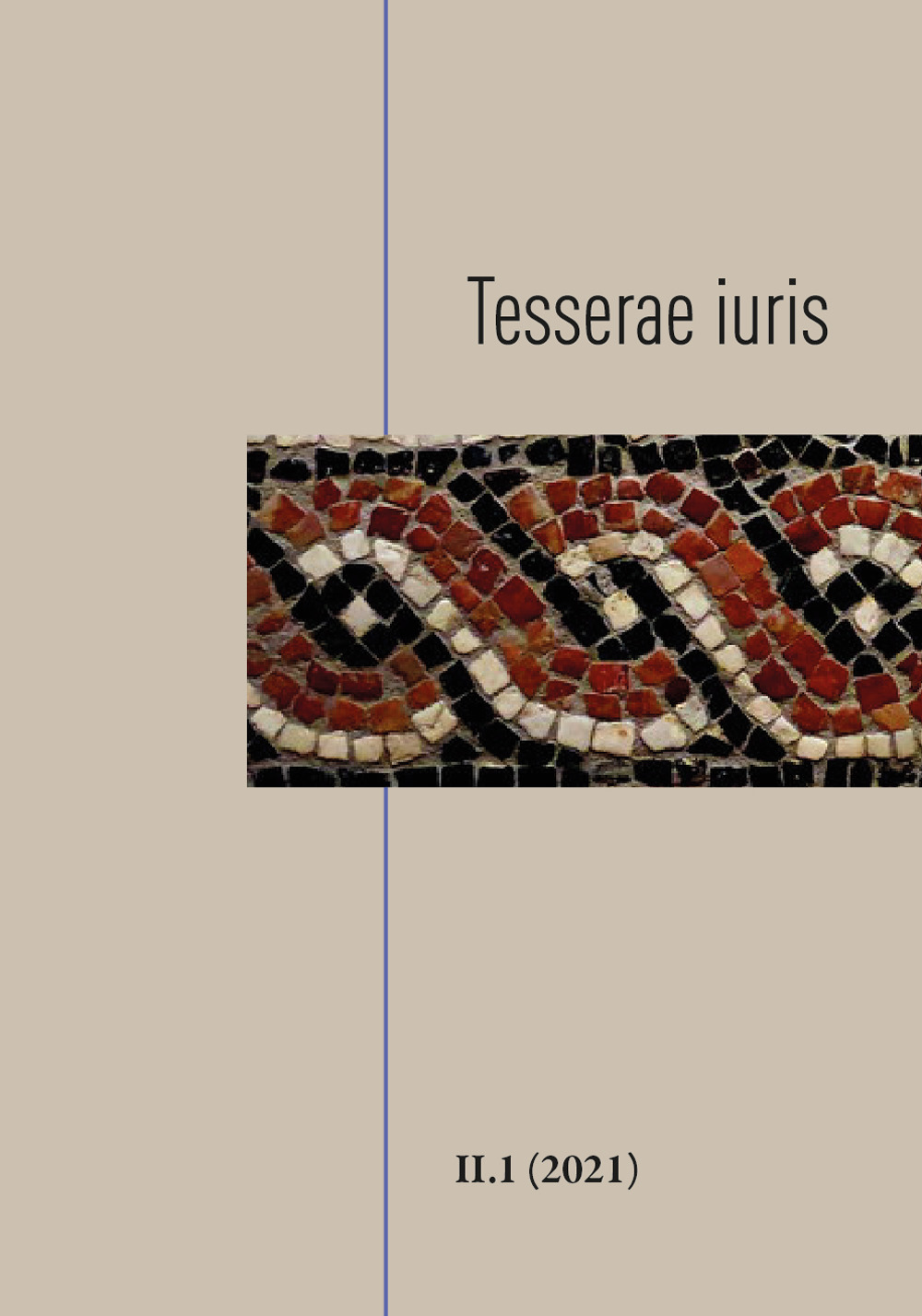 Tesserae iuris. Vol. 2/1