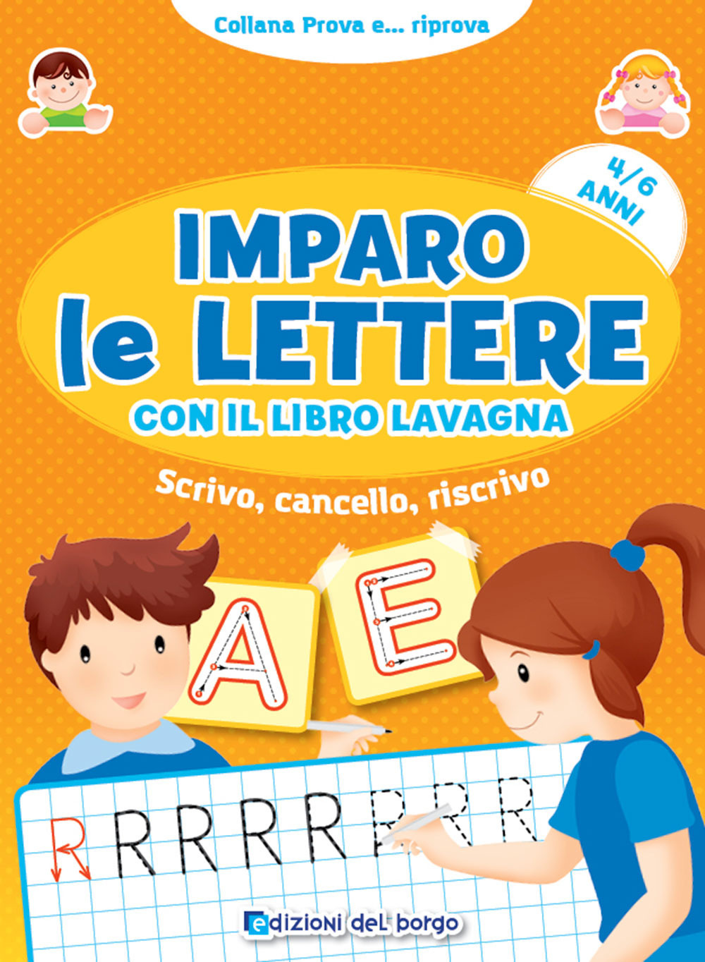 Imparo le lettere con il libro lavagna. 4-6 anni