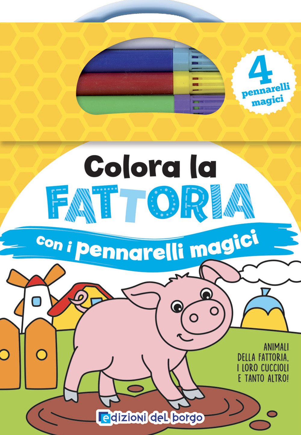 Colora la fattoria con i pennarelli magici