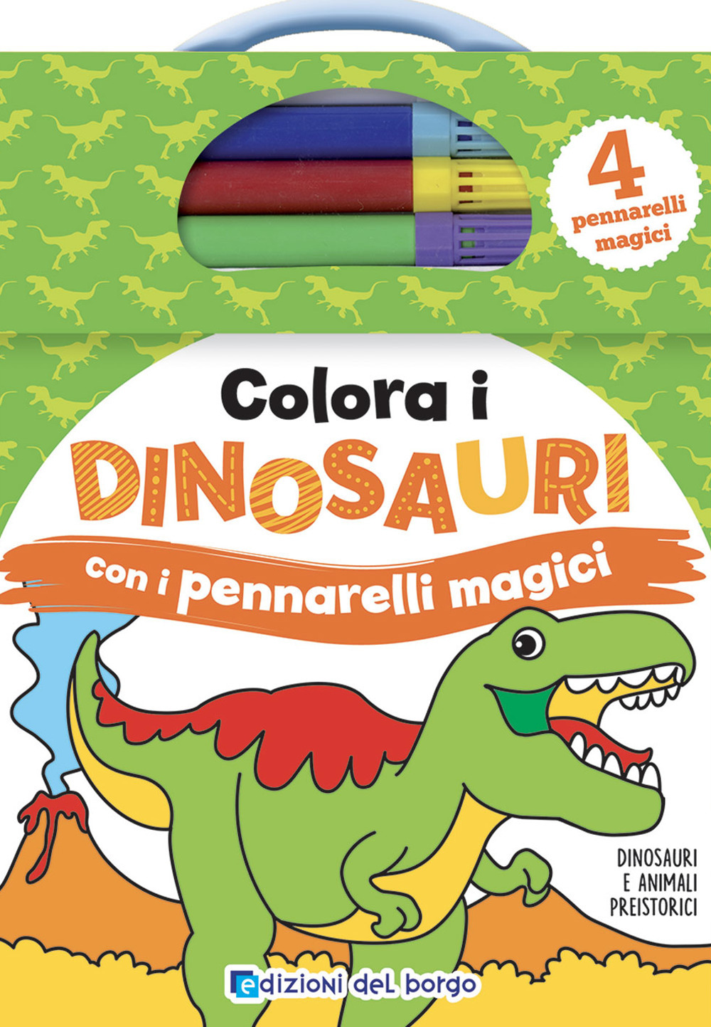 Colora i dinosauri con i pennarelli magici