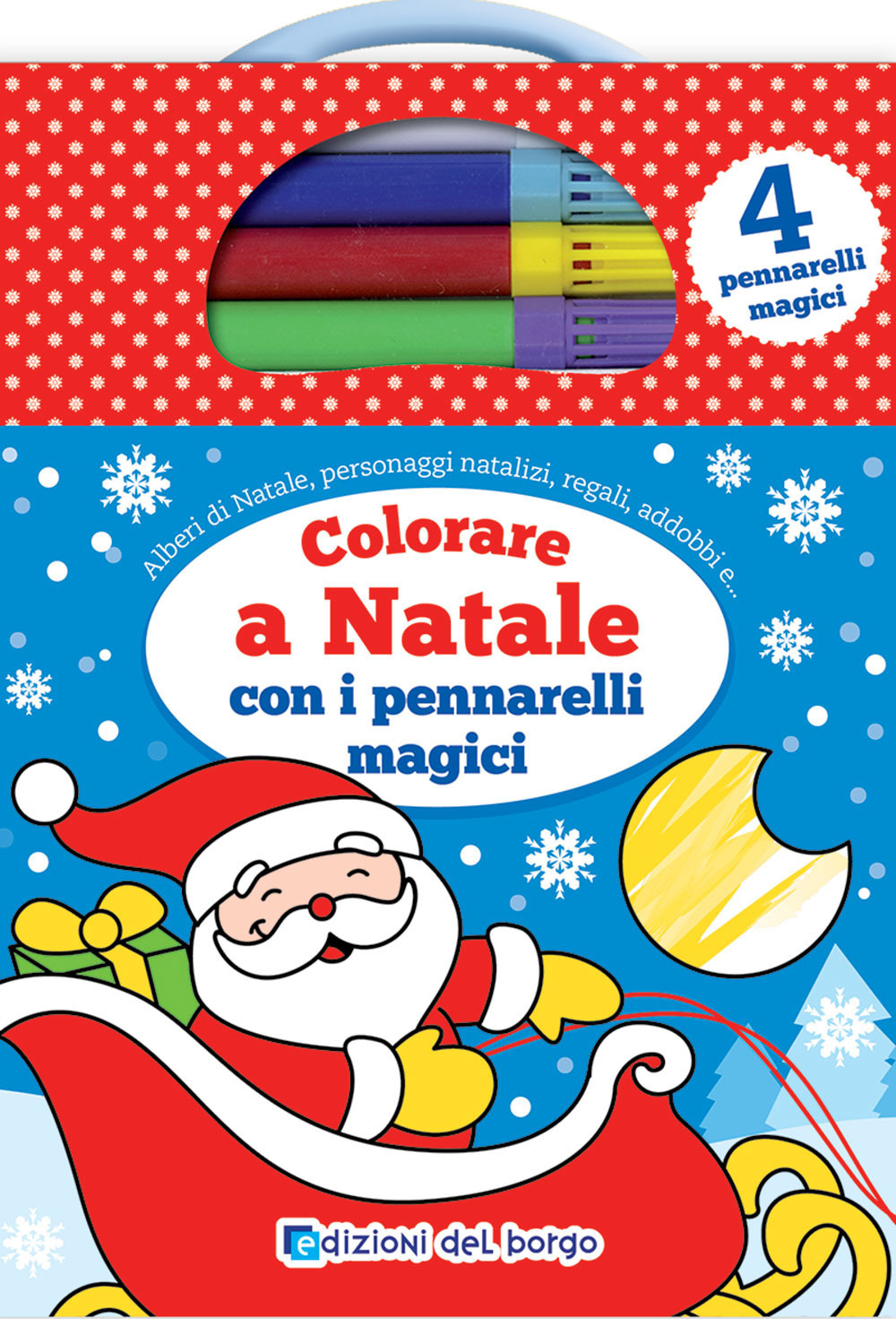 Colorare a Natale con i pennarelli magici