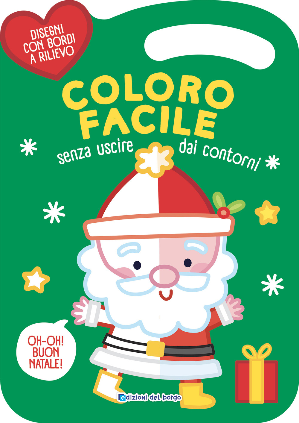 Natale. Coloro facile. Senza uscire dai contorni