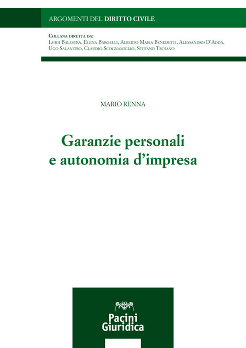 Garanzie personali e autonomia d'impresa